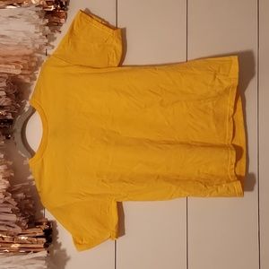 Yellow Gildan Tee Shirt